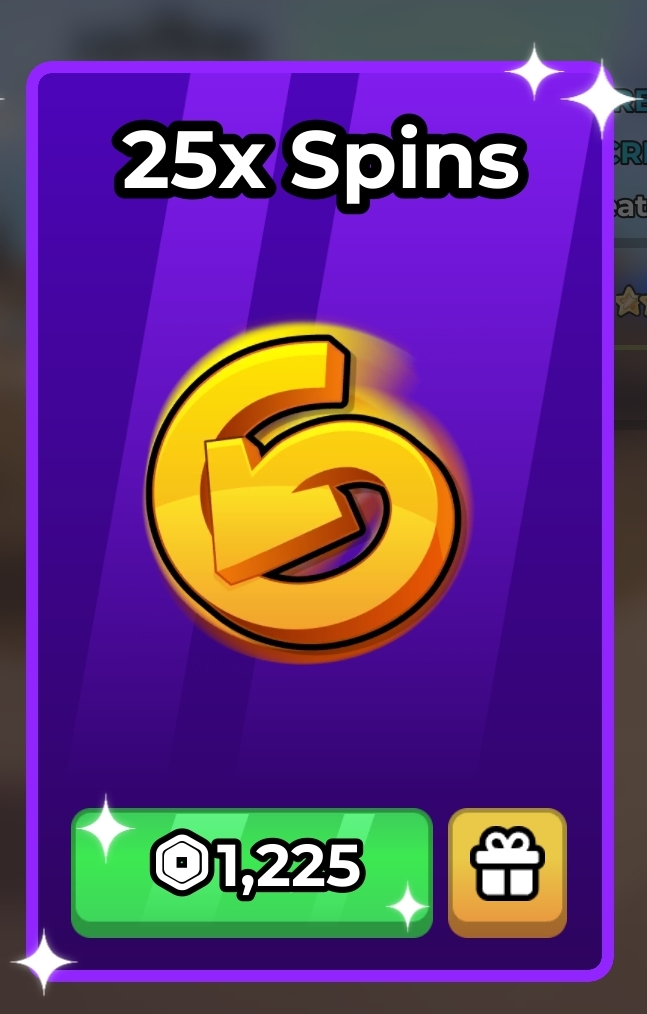 25x Spin